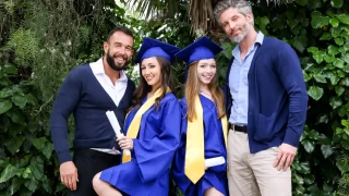 DaughterSwap – Our Naughty Graduation Pact/ Maya Woulfe & Myra Moans