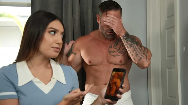 MyDaughtersHotFriend – Sexy CoEd Learns how Big her Friends Dad Dick/ Violet Gems