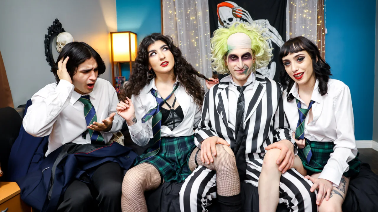 StepSiblings – Just Call on Beetlejuice/  Anna Starr & Nikki Slick